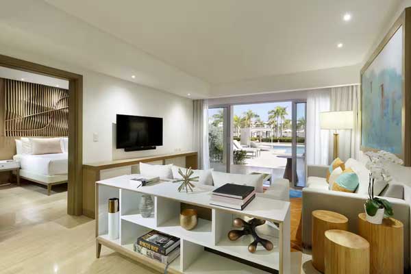 The Master Swim-up Suite at Paradisus Grand Cana Resort by Melia